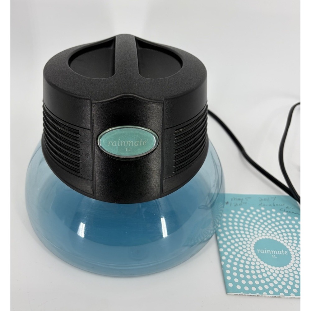 Rainbow Rainmate IL LED Illuminated Air Purifier Freshener Black Tested Manual